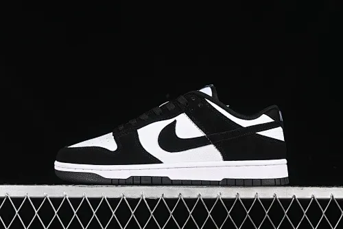 All categories Nk SB Dunk series Nk SB Dunk Low low-top sneakers Nk Dunk Low "Suede Panda" suede panda low-top casual sneakers FQ8249-100